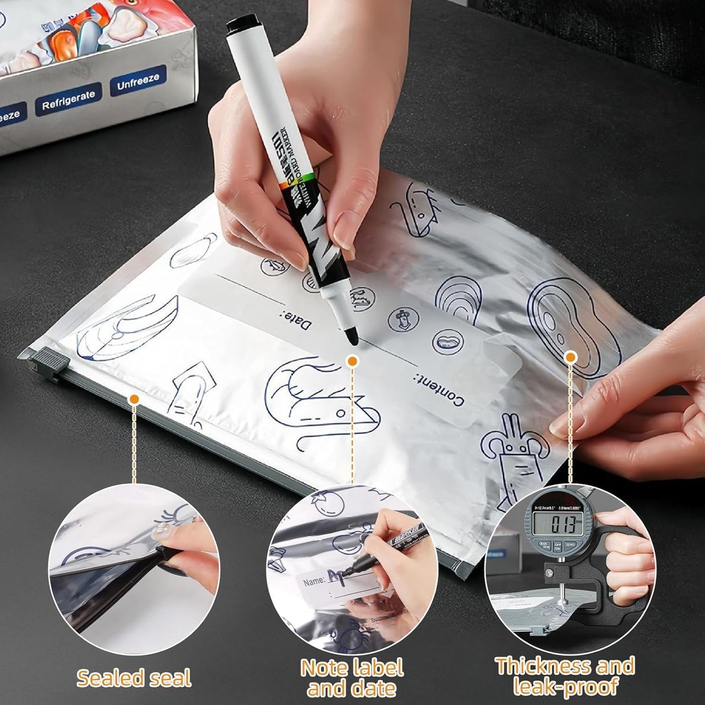 Aluminum Foil Fresh Sealed Bag