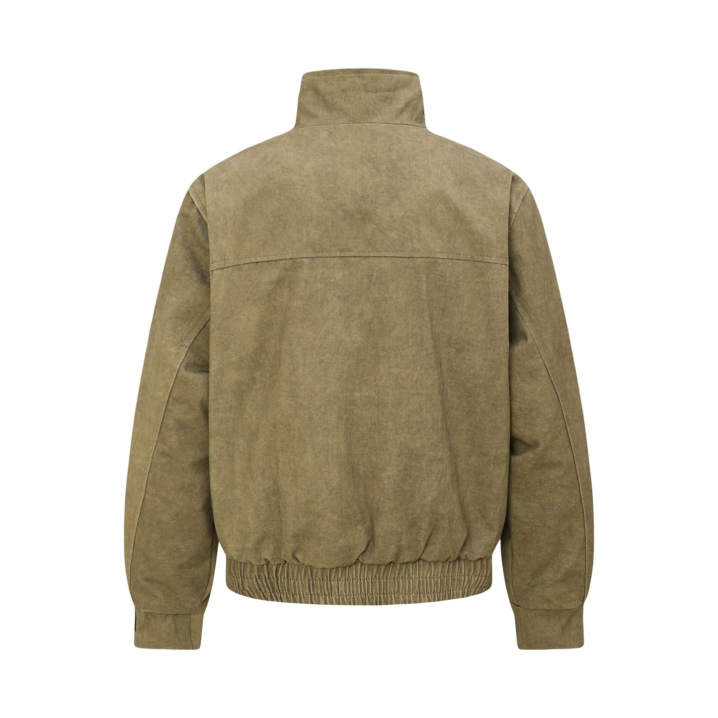 Vintage Unisex Streetwear Distressed Washed Canvas Deconstructed Design Men's Loose Jacket Coat