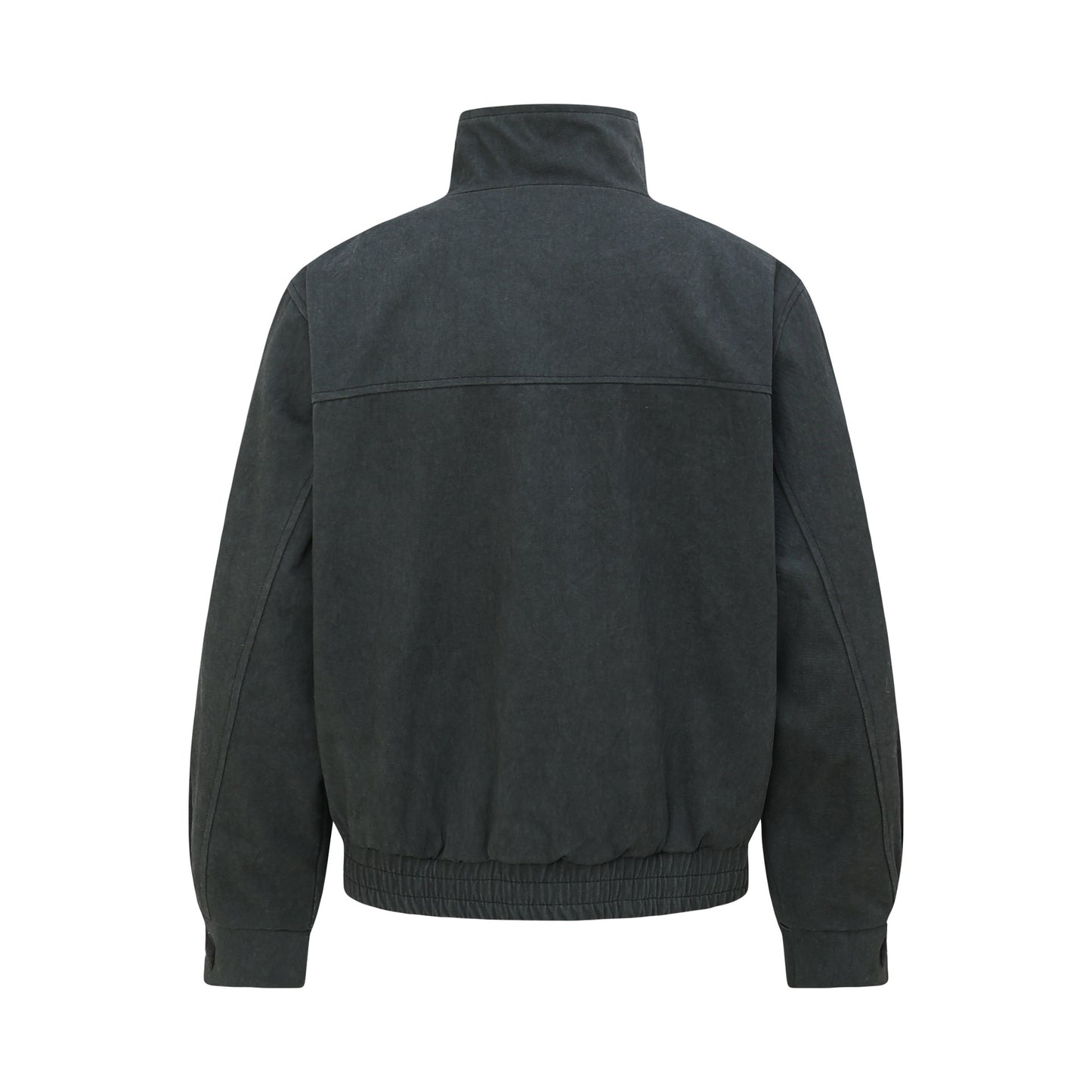 Vintage Unisex Streetwear Distressed Washed Canvas Deconstructed Design Men's Loose Jacket Coat